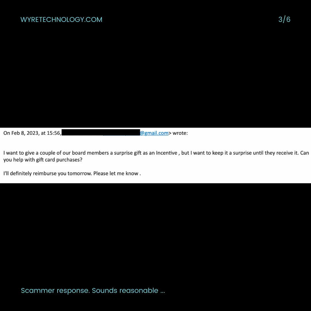Scammer response. Sounds reasonable