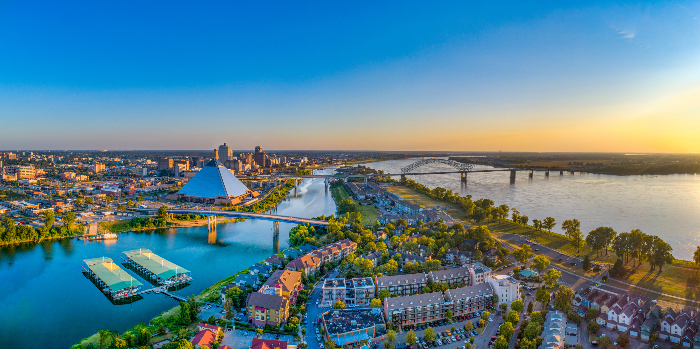 Memphis skyline in day